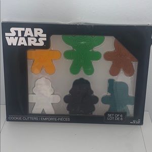 Star Wars cookie cutter set of 6